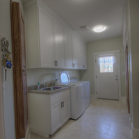 Secluded Laundry Room