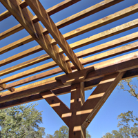 We build custom pergolas